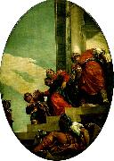 Paolo  Veronese esther brought before abasuerus France oil painting artist